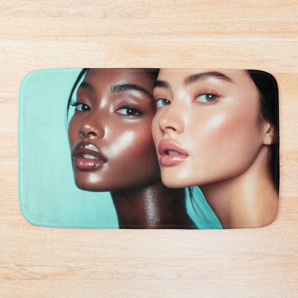 Item preview, Models of diverse beauty on teal designed and sold by anytka.