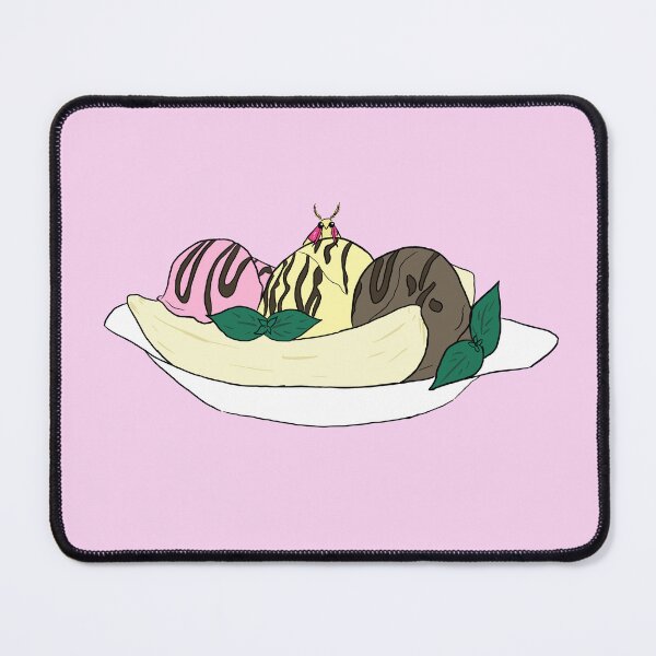 Item preview, Elton the Rosy Maple Moth - Banana Split designed and sold by Pretty-Sounds.