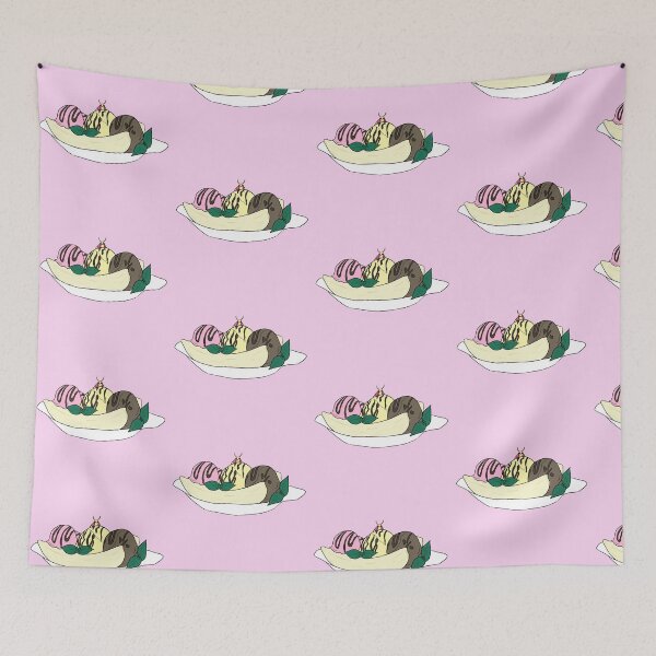 Item preview, Elton the Rosy Maple Moth - Banana Split designed and sold by Pretty-Sounds.