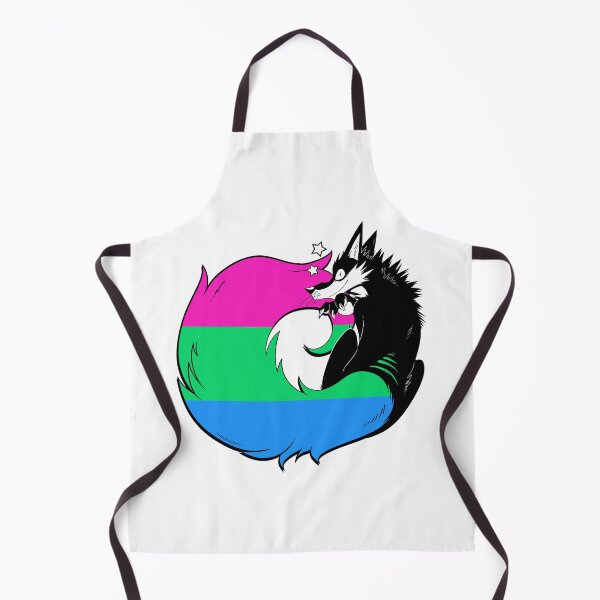 Item preview, Fox with Pride - Polysexual designed and sold by GlazFox.