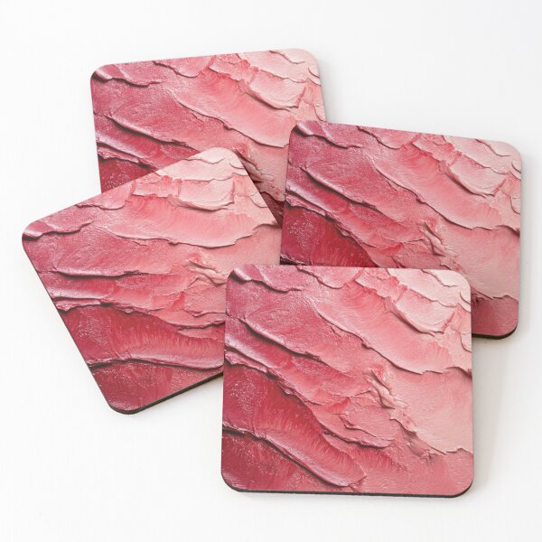 Item preview, Red textured abstract art designed and sold by anytka.