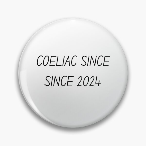 Item preview, Gluten Free Since 2024 | Minimal Text Design for Coeliac Lifestyle & Awareness designed and sold by My Gluten Free Life UK.