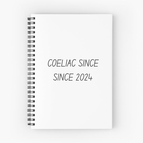 Item preview, Gluten Free Since 2024 | Minimal Text Design for Coeliac Lifestyle & Awareness designed and sold by My Gluten Free Life UK.