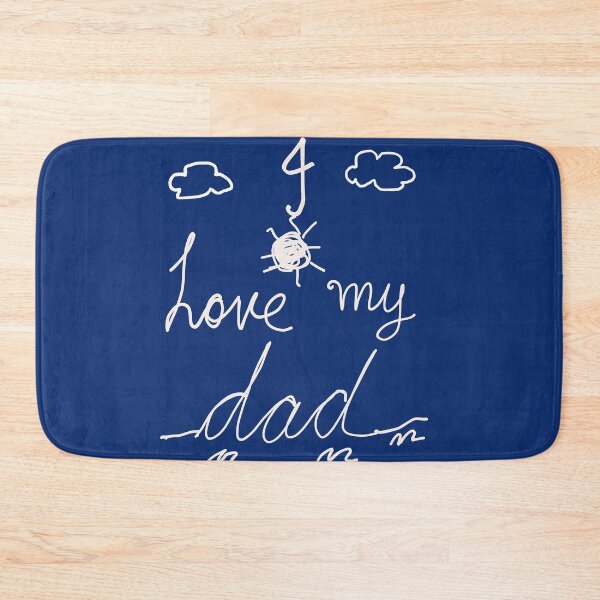 Item preview, I Love You Dad – Cute Handwritten Kids Art Father's Day Design designed and sold by Twin-StudioX.