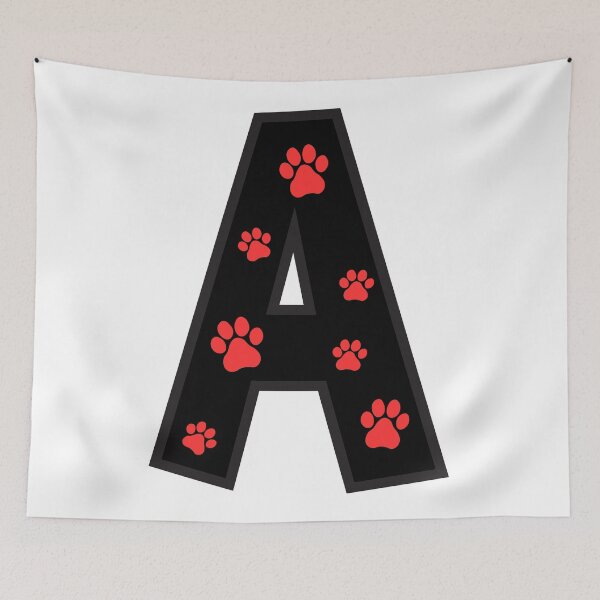 Item preview, paw print alphabet designed and sold by broadwaygirl142.