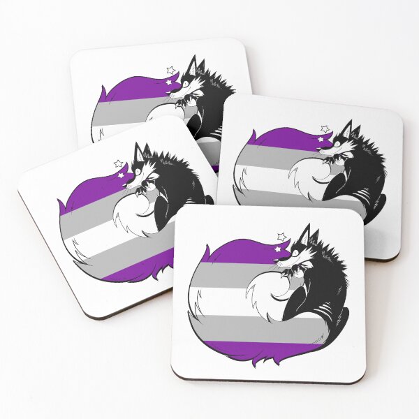 Item preview, Fox with Pride - Grey-ace designed and sold by GlazFox.