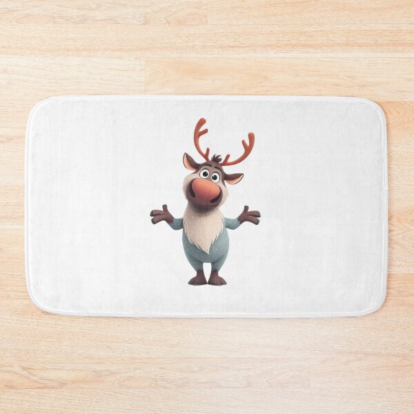 Item preview, Adorable Cartoon Reindeer Character- aryoart24 designed and sold by Aryoart24.