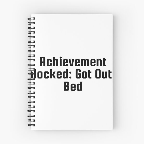 Item preview, Achievement Unlocked: Got Out of Bed designed and sold by Ninjacatoff.