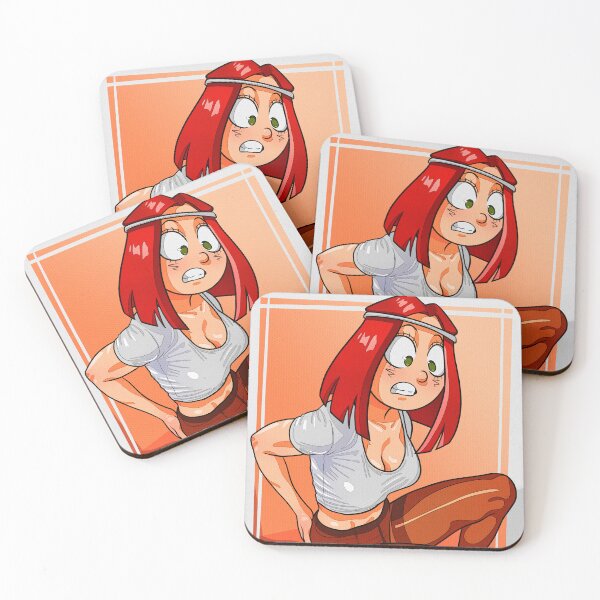 Item preview, She fell, it hurts. designed and sold by ohlalacomics.