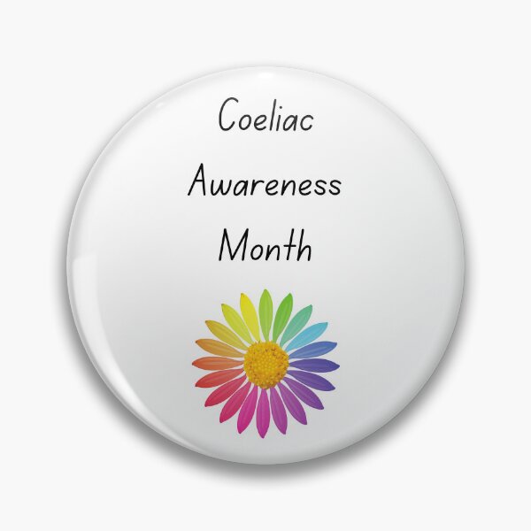 Item preview, Coeliac Awareness Month | Colourful Flower Graphic Design for Gluten Free Pride designed and sold by My Gluten Free Life UK.