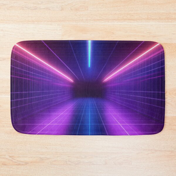 Item preview, Vibrant neon light corridor designed and sold by anytka.