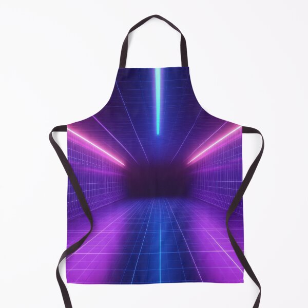 Item preview, Vibrant neon light corridor designed and sold by anytka.