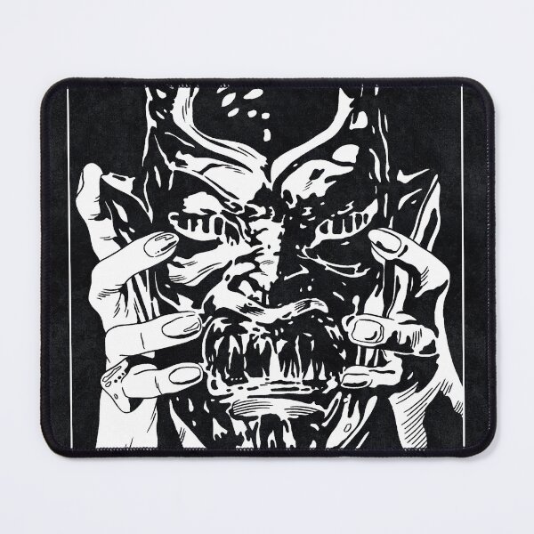 Item preview, DEMONS MASK - Demons (Black and White) designed and sold by FamousWeirdosRB.