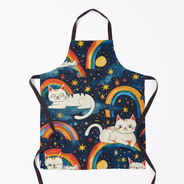 Item preview, Stellar Whiskers & Rainbows designed and sold by fabinthelab.