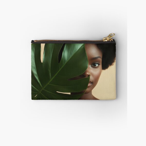 Item preview, Woman with big leaf indoors designed and sold by anytka.