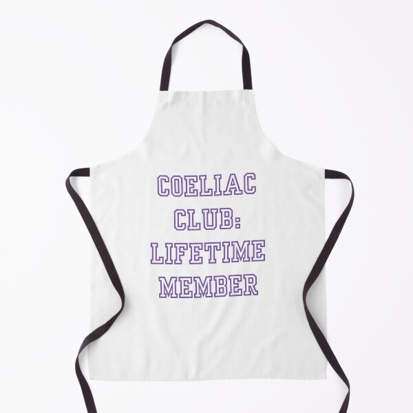Item preview, Coeliac Club: Lifetime Member | Varsity Style Purple Design for Gluten Free Pride designed and sold by My Gluten Free Life UK.