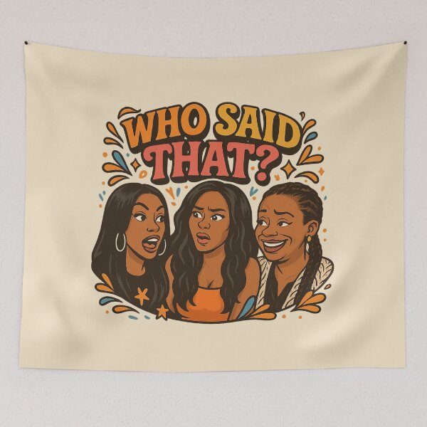 Item preview, Who Said That? – Funny RHOA Quote Meme designed and sold by GirlyPopped.