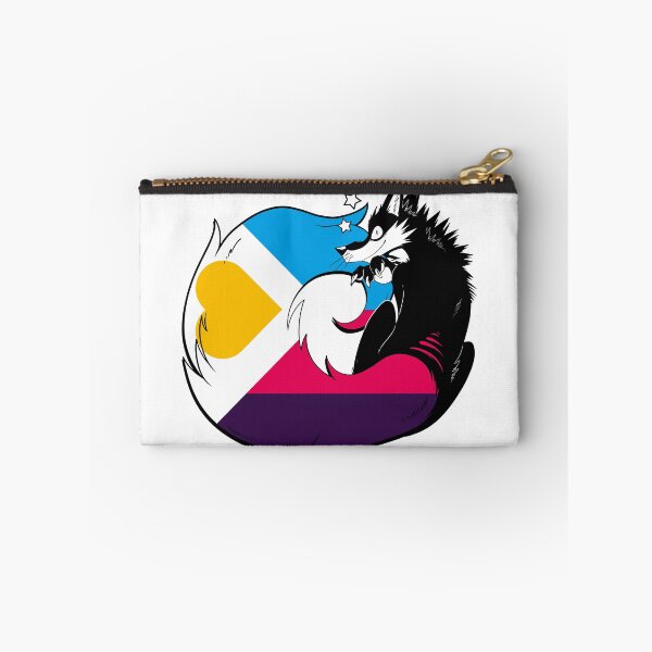 Item preview, Fox with Pride - Polyamory designed and sold by GlazFox.