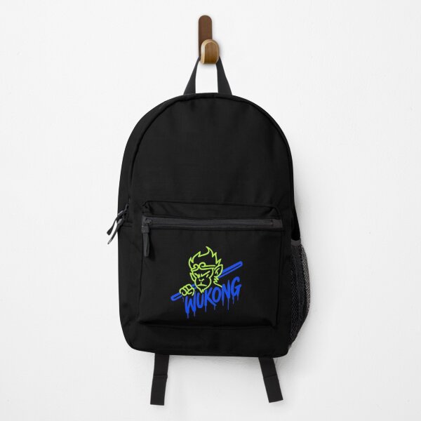 Item preview, Wukong Neon Graffiti Art – Urban Monkey King Street Style designed and sold by Bigbox2025.