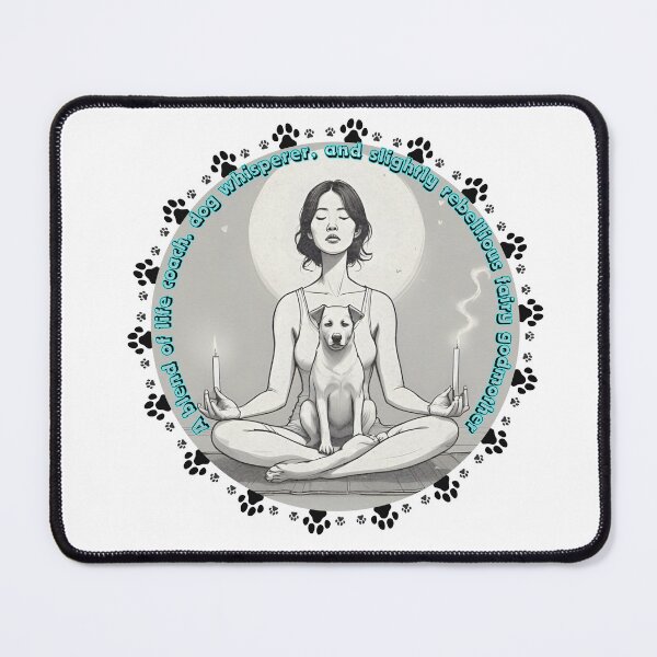 Item preview, A blend of life coach, dog whisperer and slightly rebellious fairy godmother. designed and sold by Paws and Ink Art.