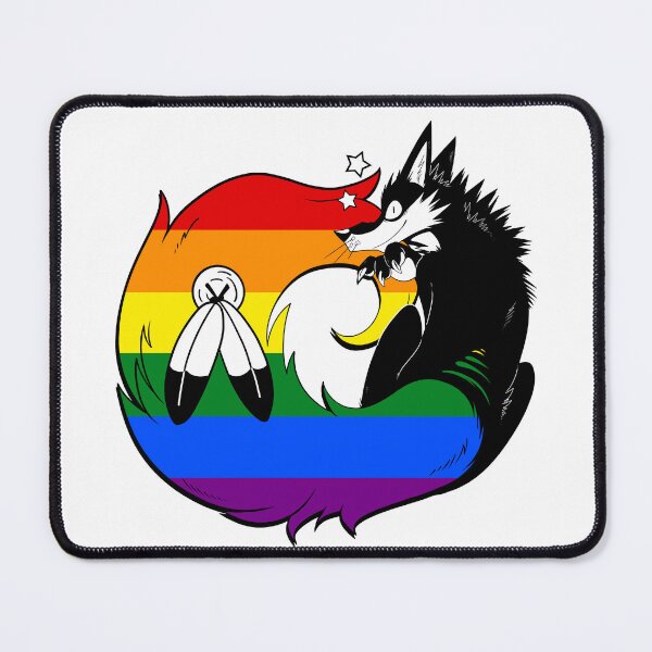 Item preview, Fox with Pride - Two Spirit designed and sold by GlazFox.