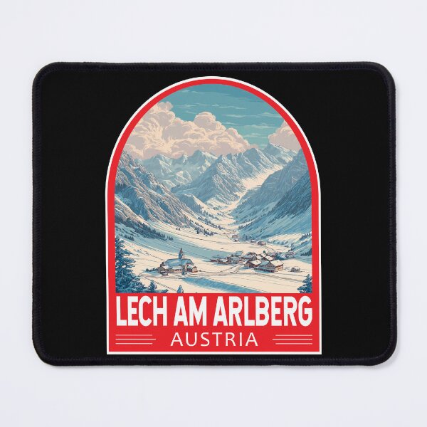 Item preview, Lech am Arlberg Austria Travel Art Emblem designed and sold by KrisSidDesigns.