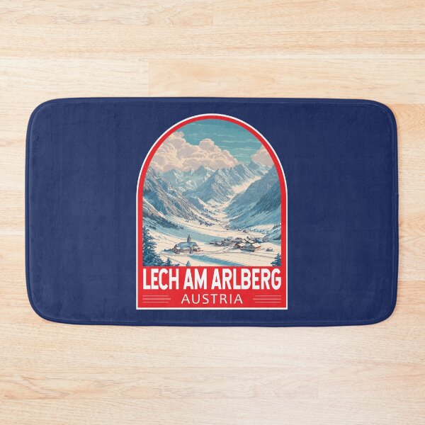 Item preview, Lech am Arlberg Austria Travel Art Emblem designed and sold by KrisSidDesigns.