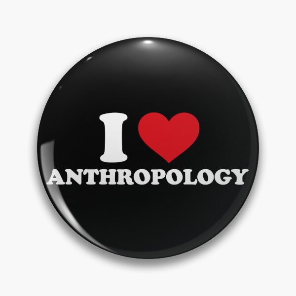 Item preview, I ❤️ Anthropology in white designed and sold by EmeraldeaArt.