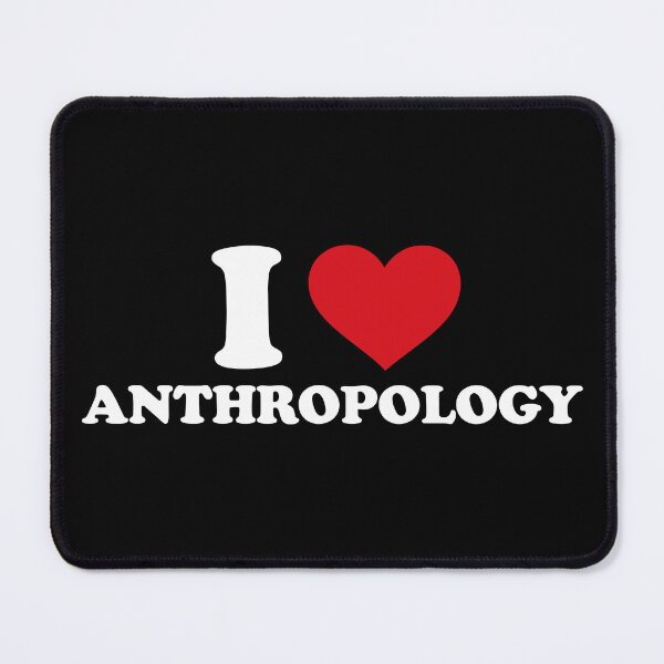 Item preview, I ❤️ Anthropology in white designed and sold by EmeraldeaArt.