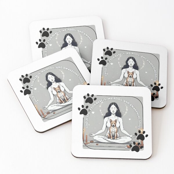 Item preview, I hold space for rebels, weirdos and awakening souls. designed and sold by Paws and Ink Art.