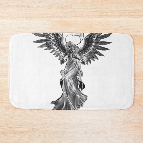 Item preview, Ghostly Ethereal Angel – Dark Seraphim Spirit Art designed and sold by apoknight.
