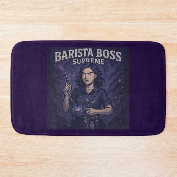 Item preview, Barista Boss Supreme – Coffee Queen of the Café Scene designed and sold by Living Warrior Designs.