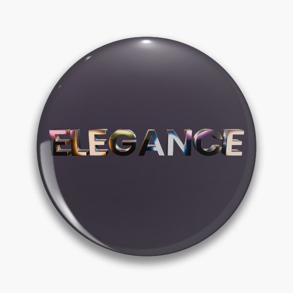 Item preview, ELEGANCE shiny typography designed and sold by trepiu.