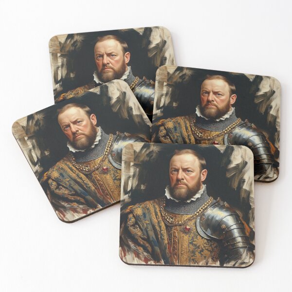 Item preview, Portrait of King Henry VIII of England in Armour designed and sold by Vintage Designs +.