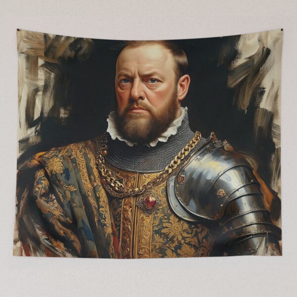 Item preview, Portrait of King Henry VIII of England in Armour designed and sold by Vintage Designs +.