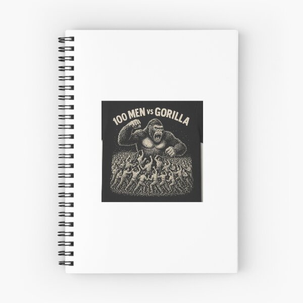 Item preview, 100 Men vs Gorilla designed and sold by 3parkys.
