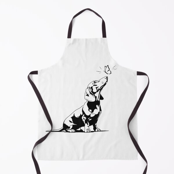 Item preview, Dachshund and Butterfly designed and sold by MargLandmeter.