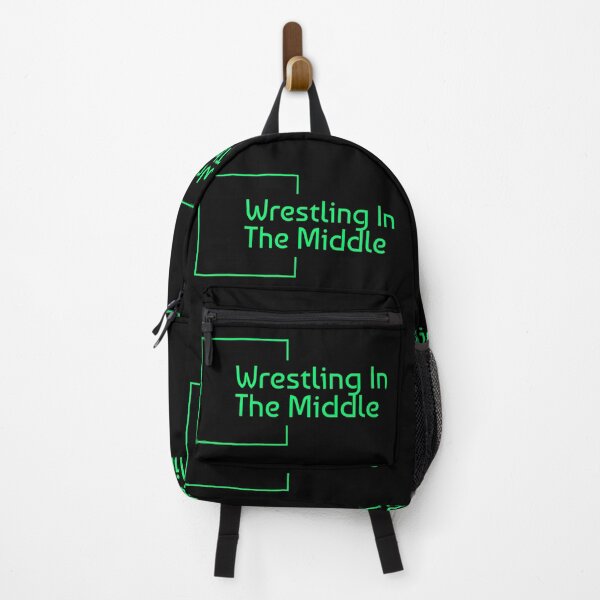 Item preview, Wrestling in the Middle Bracket Style Logo designed and sold by WrestlingMiddle.