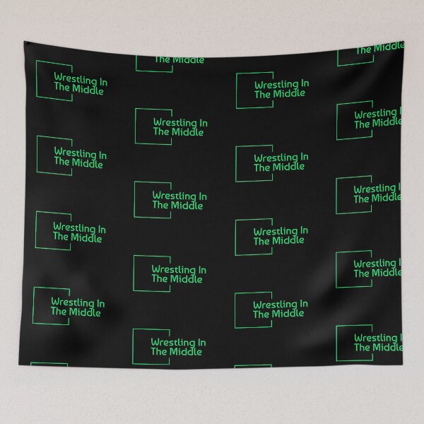 Item preview, Wrestling in the Middle Bracket Style Logo designed and sold by WrestlingMiddle.