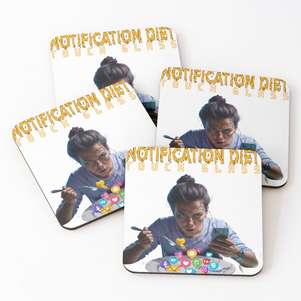 Item preview, NOTIFICATION BUFFET   Eat Your Alerts Before They Eat You, Doomscrolling, Touch grass, Screen zombie, Digital detox designed and sold by Tzemo101.