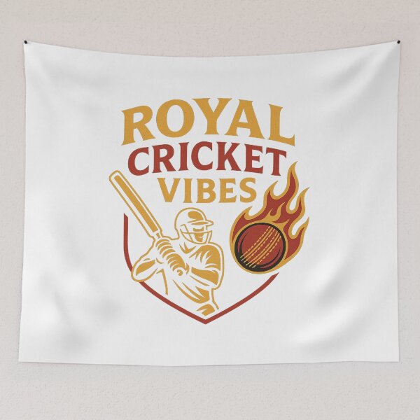 Item preview, rcb – Bold Flame Batting Graphic designed and sold by YONKO STORE.