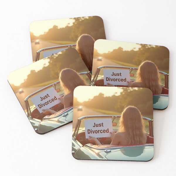Item preview, Just Divorced Vintage Car – Funny Newly Single Woman Divorce Party Shirt designed and sold by piak-store.