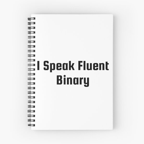 Item preview, I Speak Fluent Binary designed and sold by Ninjacatoff.