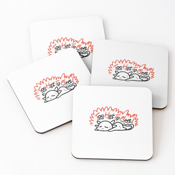 Item preview, Hotxolotl - TOO HOT TO MOVE! designed and sold by Dreammecha.