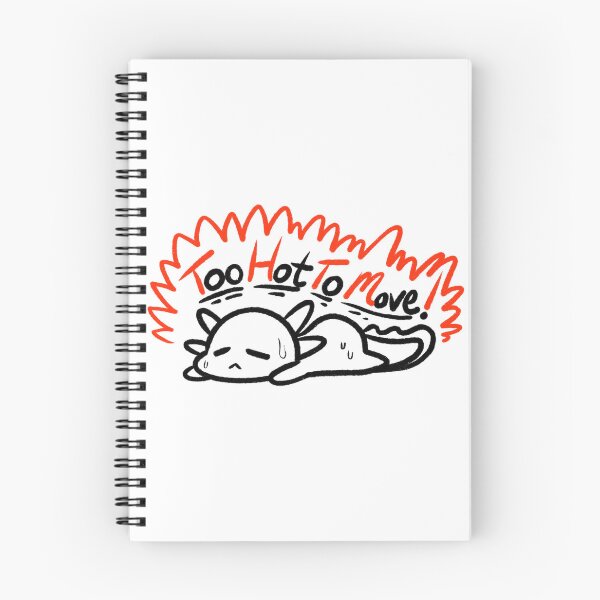 Item preview, Hotxolotl - TOO HOT TO MOVE! designed and sold by Dreammecha.