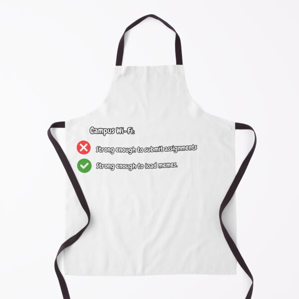 Item preview, Campus Wi-Fi: strong enough to load memes, not enough for my submission | Funny College Vibes designed and sold by beautyjan.