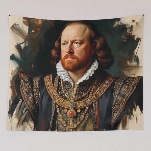Item preview, Portrait of King Henry VIII of England designed and sold by Vintage Designs +.