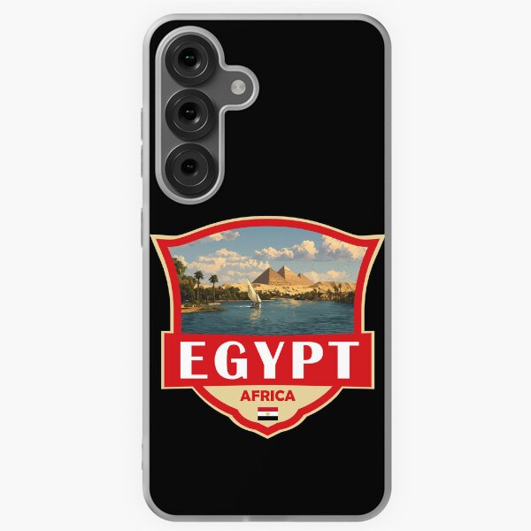 Item preview, Egypt Illustration Retro Badge designed and sold by KrisSidDesigns.