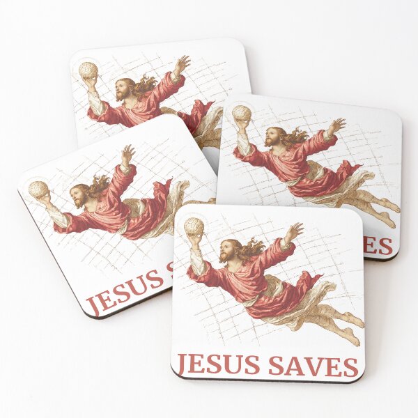 Item preview, Jesus Saves |  Comedy Design |  Funny  Football Gift |  designed and sold by Loffartdesign.