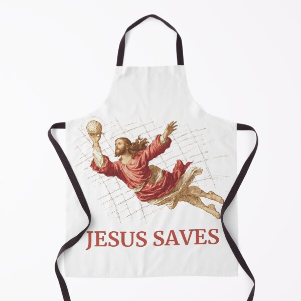 Item preview, Jesus Saves | Comedy Design | Funny Football Gift | designed and sold by Loffartdesign.